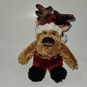 Chosun Brown Reindeer Plush 10" Stuffed Animal Toy Christmas Santa Hat Soft